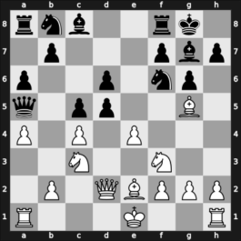 1969 Nordic Ch Lidkoping SWE – Round 4 – Hamann, Svend – 1/2-1/2 – Jakobsen, Ole – G4