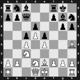 1969 Nordic Ch Lidkoping SWE – Round 12 – Martens, Rolf – 1/2-1/2 – Hamann, Svend – G18
