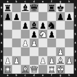 1969 Nordiska masterskapen – Lidkoping – Round 3 – Jakobsen, Ole – 1/2-1/2 – Hoen, Ragnar Harald – G4