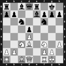 1969 Olot – Round 4 – Borges Calvo, Russlan – 1/2-1/2 – Toran Albero, Roman – G18