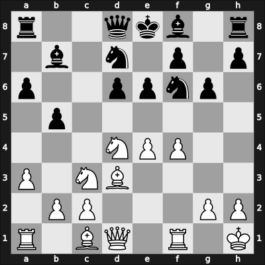 1969 POL Ch 26th – Round 1 – Schmidt, Wlodzimierz – 1/2-1/2 – Adamski, Jan – G4