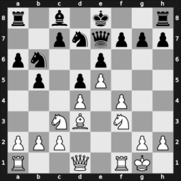 1969 POL Ch 26th – Round 1 – Sydor, Andrzej – 1/2-1/2 – Bednarski, Jacek B – G5
