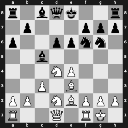1969 POL Ch 26th – Round 4 – Grabczewski, Romuald – 1/2-1/2 – Adamski, Jan – G15