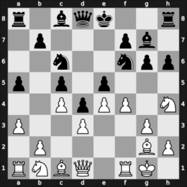 1969 Lublin (POL Ch 26th) – Round 5 – Schmidt, Wlodzimierz – 1-0 – Gasiorowski, Ryszard – G20