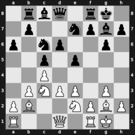1969 POL Ch 26th – Round 12 – Dobrzynski, Wojciech – 1/2-1/2 – Schmidt, Wlodzimierz – G56