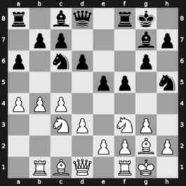 1969 Palma de Mallorca – Round 1 – Najdorf, Miguel – 1/2-1/2 – Acharam Medina, Sebastian Alejandro – G1