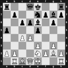 1969 Palma de Mallorca – Round 3 – Panno, Oscar – 0-1 – Hort, Vlastimil – G30