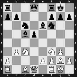 1969 Palma de Mallorca – Round 3 – Najdorf, Miguel – 1/2-1/2 – Spassky, Boris Vasily – G31