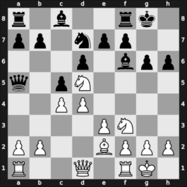 1969 Palma de Mallorca – Round 4 – Szabo, Ladislav – 1/2-1/2 – Panno, Oscar – G38