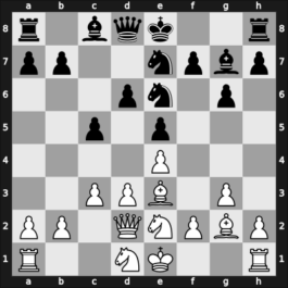 1969 Palma de Mallorca – Round 9 – Acharam Medina, Sebastian Alejandro – 1/2-1/2 – Penrose, Justin – G81