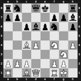 1969 Palma de Mallorca – Round 12 – Diez del Corral, Jesus – 1-0 – Pomar Salamanca, Arturo – G109
