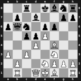1969 Palma de Mallorca – Round 13 – Medina-Garcia, Antonio – 0-1 – Korchnoi, Viktor – G117