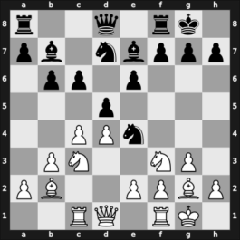 1969 Palma de Mallorca – Round 14 – Szabo, Laszlo – 1/2-1/2 – Spassky, Boris Vasily – G121