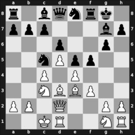 1969 Palma de Mallorca – Round 15 – Bobotsov, Milko G – 0-1 – Diez del Corral, Jesus – G130