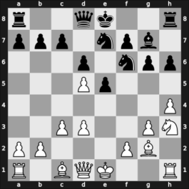 1969 Palma de Mallorca – Round 17 – Medina-Garcia, Antonio – 0-1 – Larsen, Bent Ravn – G151