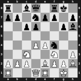 1969 Pointe-Claire ch CAN – Round 1 – Witt, Laszlo – 1-0 – Macskasy, Elod – G4