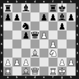 1969 Pointe-Claire ch CAN – Round 9 – Amos, Bruce M. – 1-0 – Coudari, Camille – G12