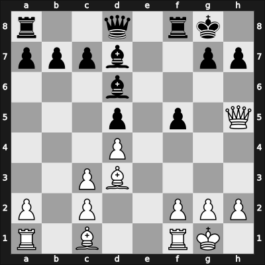 1969 Praia da Rocha zt – Round 1 – Levy, David N L – 1/2-1/2 – Littleton, Michael F – G13