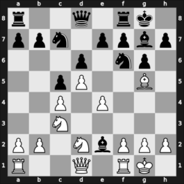 1969 Praia da Rocha zt – Round 7 – Saborido Carre, Rafael – 1/2-1/2 – Bilek, Istvan – G25
