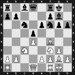 1969 Praia da Rocha zt – Round 8 – Bilek, Istvan – 1/2-1/2 – Filip, Miroslav – G30