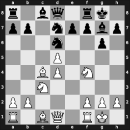 1969 Quito/Guayaquil zt – Round ? – Sanchez Luis Augusto – 1/2-1/2 – Jimenez Zerquera, Eleazar – G10