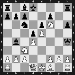1969 Raach zt – Round 15 – Drimer, Dolfi – 1/2-1/2 – Hecht, Hans-Joachim – G131