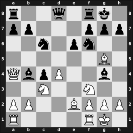 1969 Reggio Emilia 6970 12th – Round ? – Troianescu, Octav – 1/2-1/2 – Kozma, Julius – G11