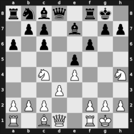 1969 Reggio Emilia ITA – Round 11 – Damjanovic, Mato – 1/2-1/2 – Wagman, Stuart – G23