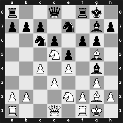 1969 Rhyl ch-BCF – Round 10 – De Veauce, Louis – 0-1 – Haygarth, Michael J – G74
