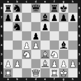 1969 Rubinstein Memorial – Round 1 – Radovici, Corvin – 1/2-1/2 – Bagirov, Vladimir – G19
