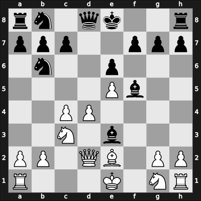 1969 Rubinstein Memorial – Round 11 – Kostro, Jerzy – 1/2-1/2 – Bagirov, Vladimir – G51