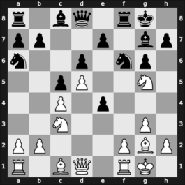 1969 Rubinstein Memorial – Round 15 – Barczay, Laszlo – 1/2-1/2 – Saidy, Anthony – G64