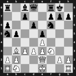 1969 Rubinstein Memorial – Round 2 – Radovici, Corvin – 1/2-1/2 – Levy, David N L – G6