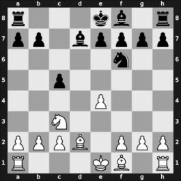 1969 Rubinstein Memorial – Round 3 – Krogius, Nikolai V – 1-0 – Szilagyi, Gyorgy Laszlo – G10