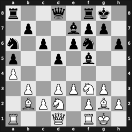 1969 Rubinstein Memorial – Round 13 – Levy, David N L – 1-0 – Hennings, Artur – G51