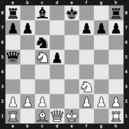 1969 San Juan – Round 1 – Parma, Bruno – 1/2-1/2 – Schmid, Lothar – G12