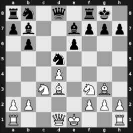 1969 San Juan – Round 2 – Bisguier, Arthur B – 1/2-1/2 – Donner, Jan-Hein – G14