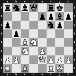 1969 San Juan – Round 4 – Bisguier, Arthur B – 1/2-1/2 – Schmid, Lothar – G26