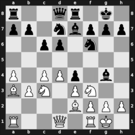 1969 San Juan – Round 6 – Damjanovic, Marko – 1/2-1/2 – Schmid, Leo – G40