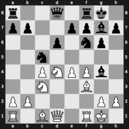 1969 San Juan – Round 6 – Bisguier, Arthur B – 1/2-1/2 – Byrne, Robert E – G42