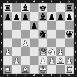 1969 San Juan – Round 9 – O&rsquo;Kelly, Albéric de Galway – 1/2-1/2 – Bisguier, Arthur B – G60