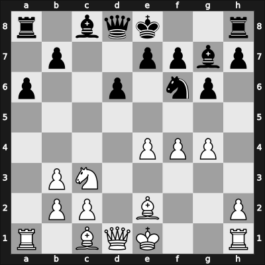 1969 San Juan – Round 10 – Kaplan, Julio – 1/2-1/2 – Byrne, Robert E – G68
