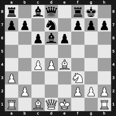 1969 San Juan – Round 11 – Larsen, Benjamin Holsko – 1/2-1/2 – Bisguier, Arthur B – G72