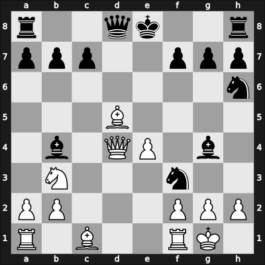 1969 Sarajevo – Round 1 – Korchnoi, Viktor – 1-0 – Mestrovic, Perica – G4