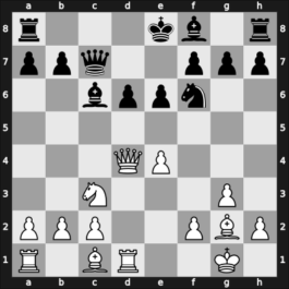 1969 Sarajevo – Round 1 – Barczay, Laszlo – 1/2-1/2 – Bukal, Vladimir Jr. – G10