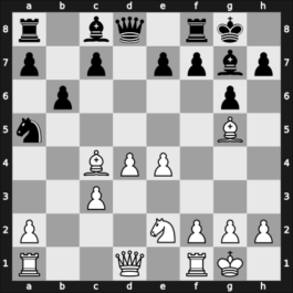 1969 Sarajevo – Round 3 – Gligorić, Svetozar – 1/2-1/2 – Uhlmann, Wolfgang – G27