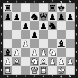 1969 Sarajevo – Round 6 – Uhlmann, Wolfgang – 1/2-1/2 – Hennings, Artur – G45