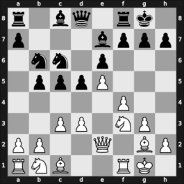 1969 Sarajevo – Round 7 – Cs. Kovacs, Laszlo – 0-1 – Uhlmann, Wolfgang – G55