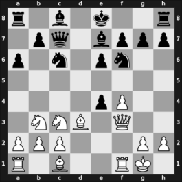 1969 Sarajevo – Round 11 – Lutikov, Anatoly S – 1/2-1/2 – Janosevic, Dragoljub – G75