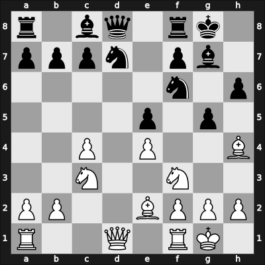 1969 Sarajevo 12th – Round 10 – Uhlmann, Wolfgang – 1/2-1/2 – Vukic, Maroje – G14